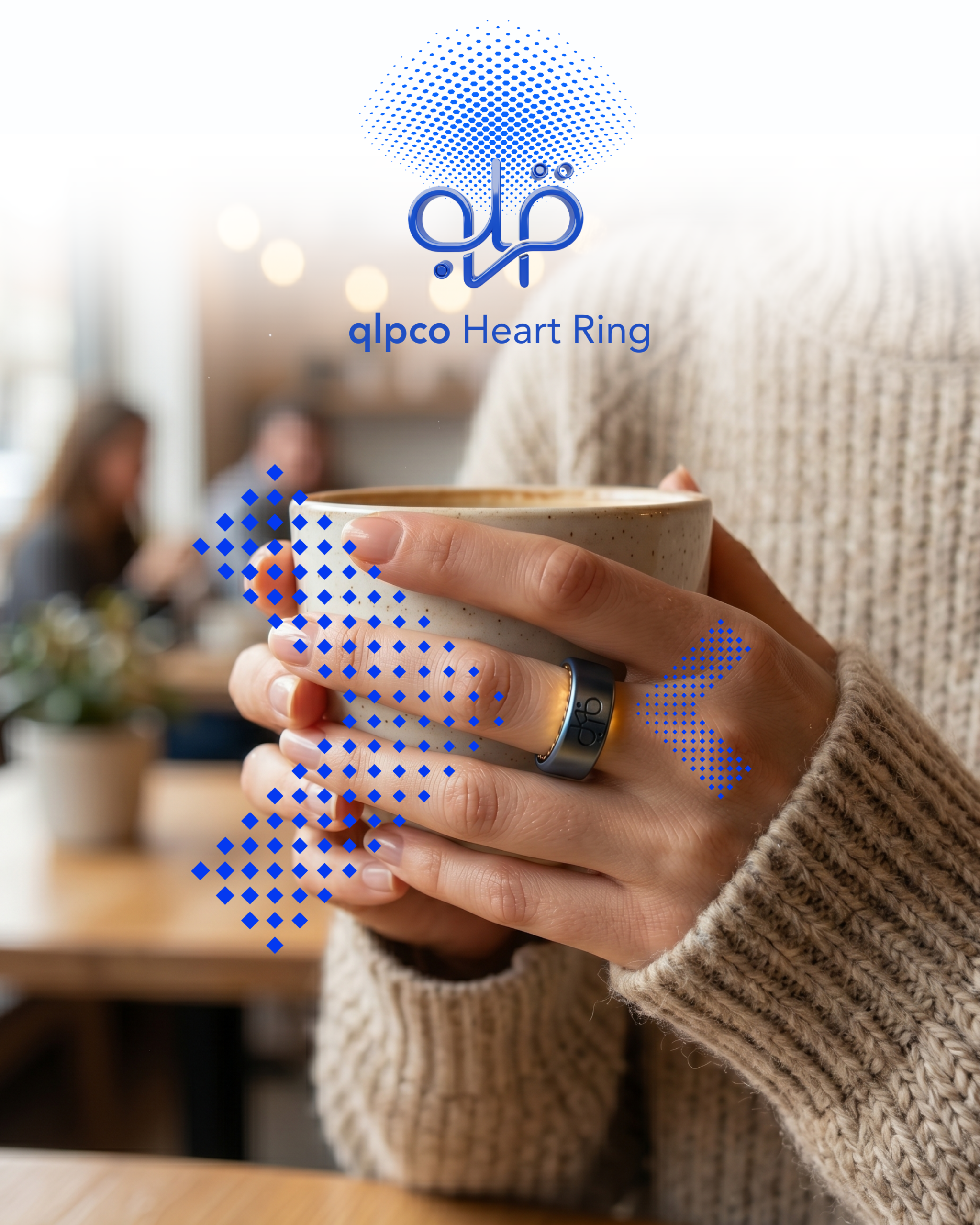 خاتم قلبكو الذكي لمراقبة صحة القلب qlpco Heart Ring - الصورة 12