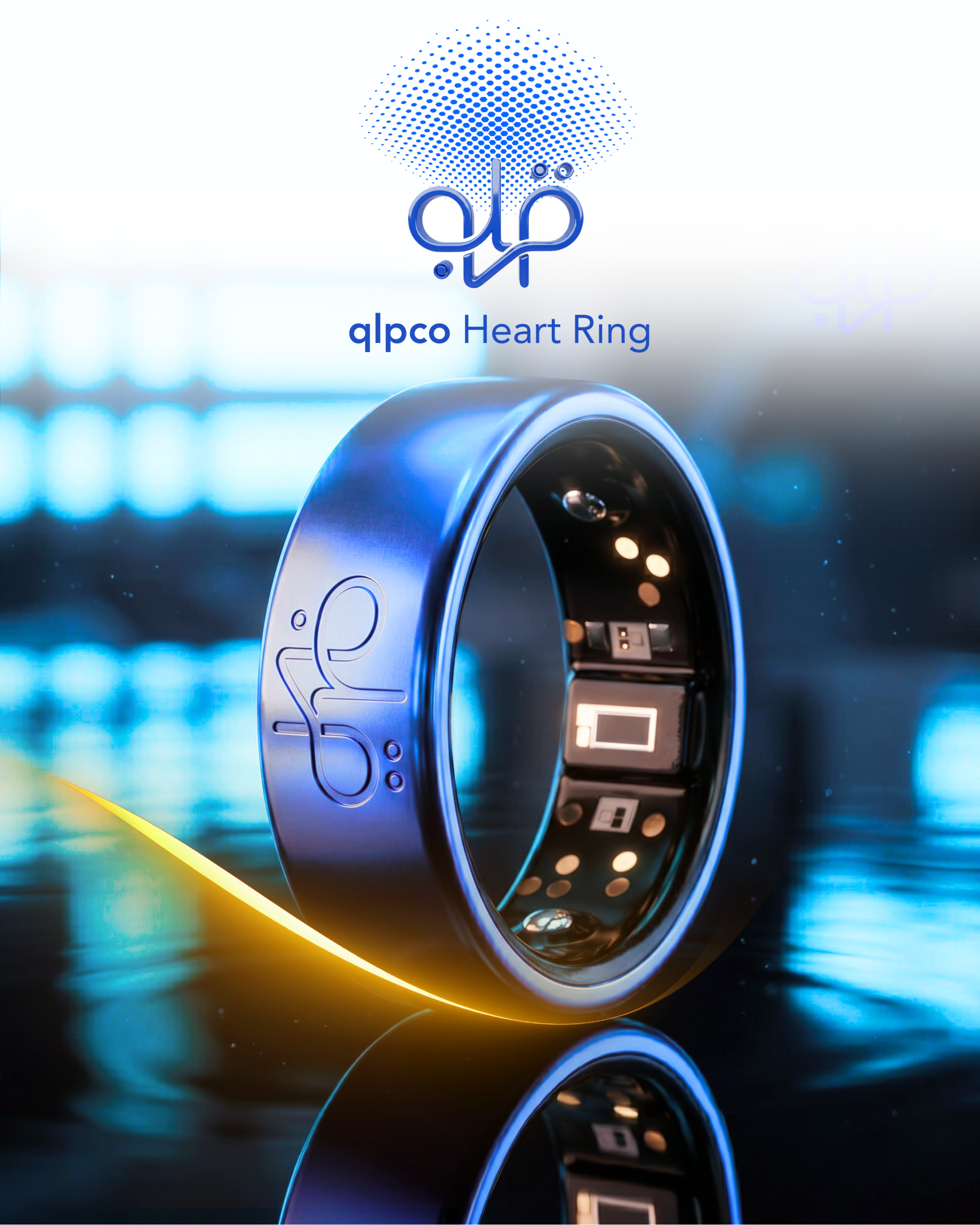 خاتم قلبكو الذكي لمراقبة صحة القلب qlpco Heart Ring - الصورة 3