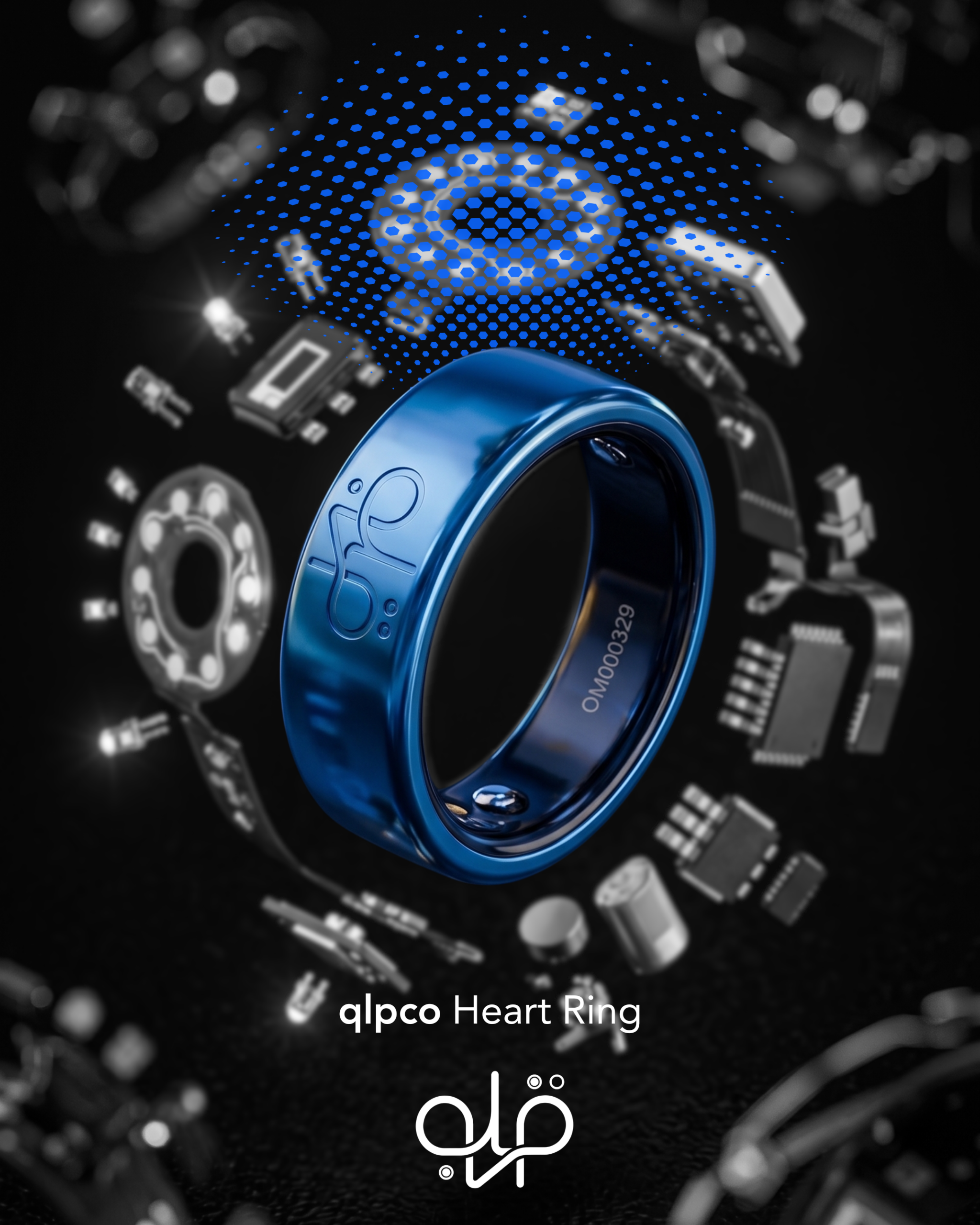 خاتم قلبكو الذكي لمراقبة صحة القلب qlpco Heart Ring - الصورة 4